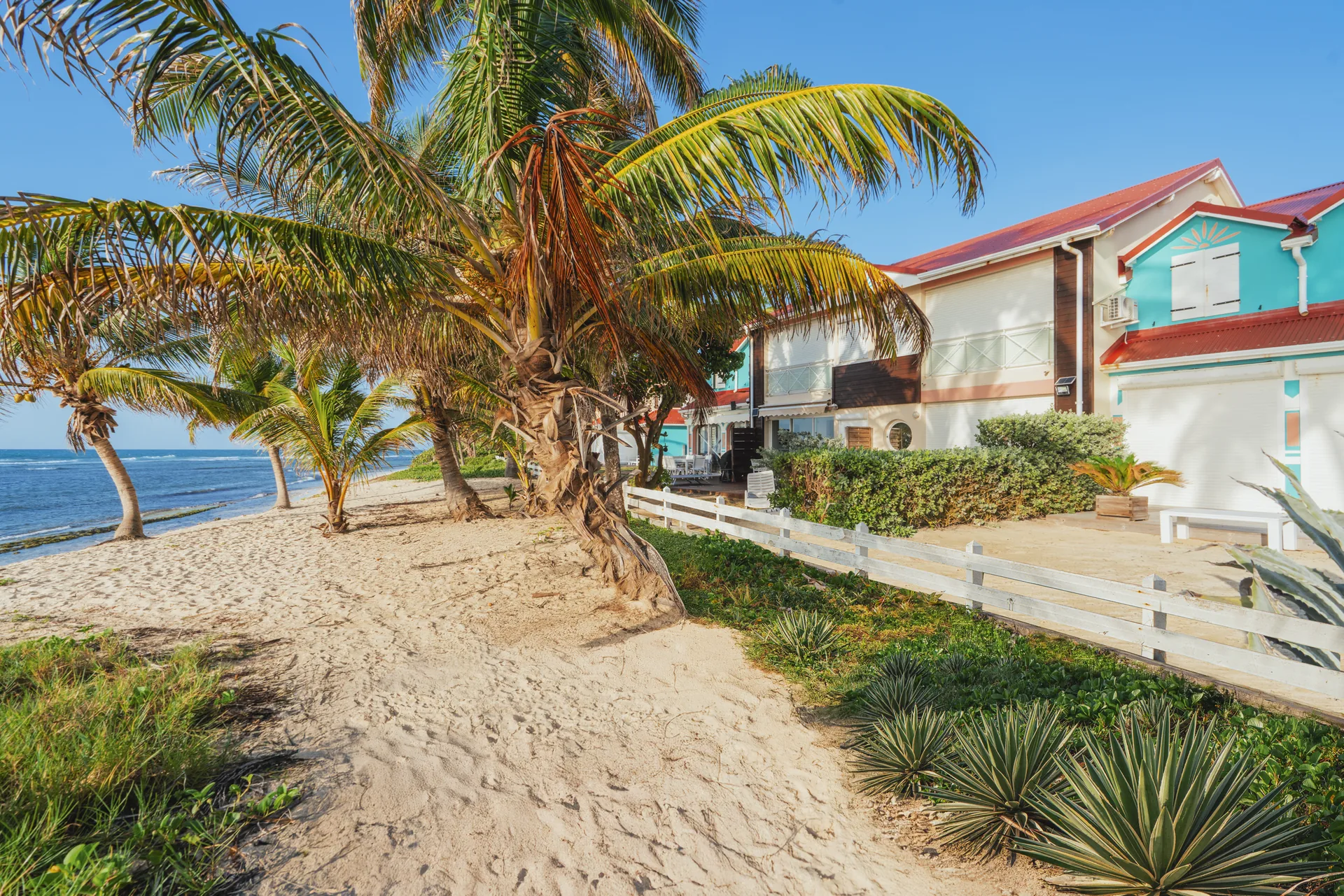Résidence Crystal Beach au bord de la plage